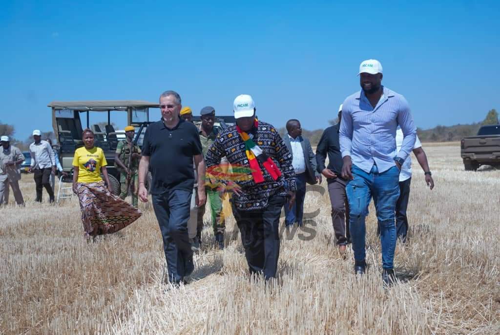 President Emmerson Mnangagwa Leads Cabinet Tour of Pioneering Pricabe Farm