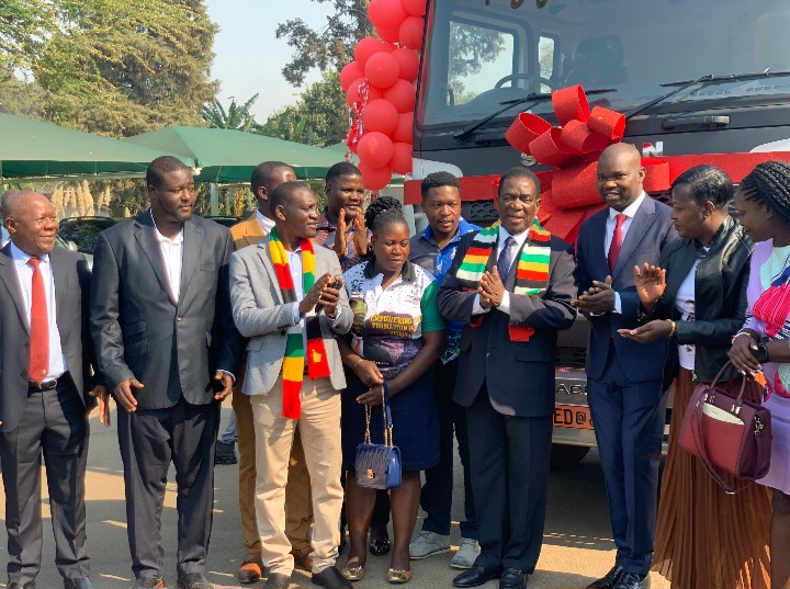 Youth Leadership Honors President Mnangagwa with Birthday Gift
