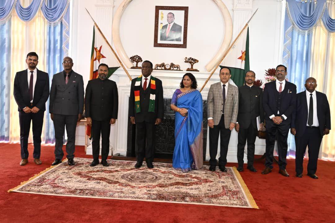 India seeks stronger ties with Zimbabwe