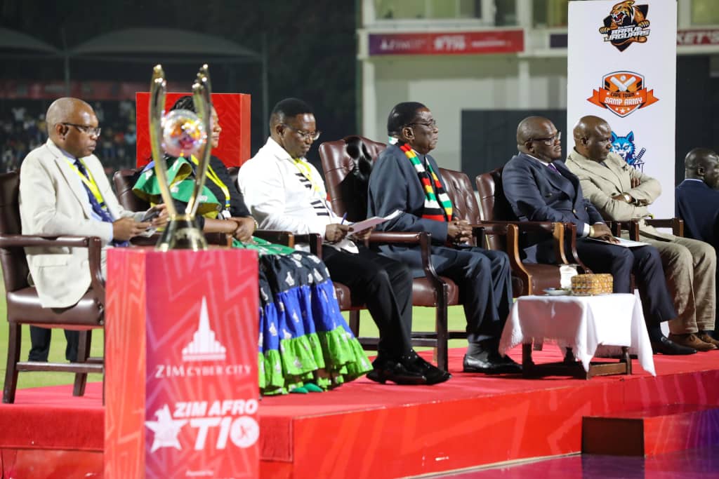 Mnangagwa Strikes a Chord: Zim Afro T10 Season 2 Scores Big