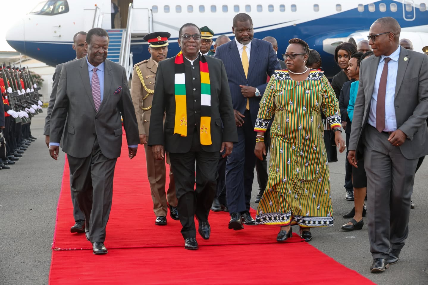 President Mnangagwa in Nairobi for SADC-EAC Talks on DRC Peace