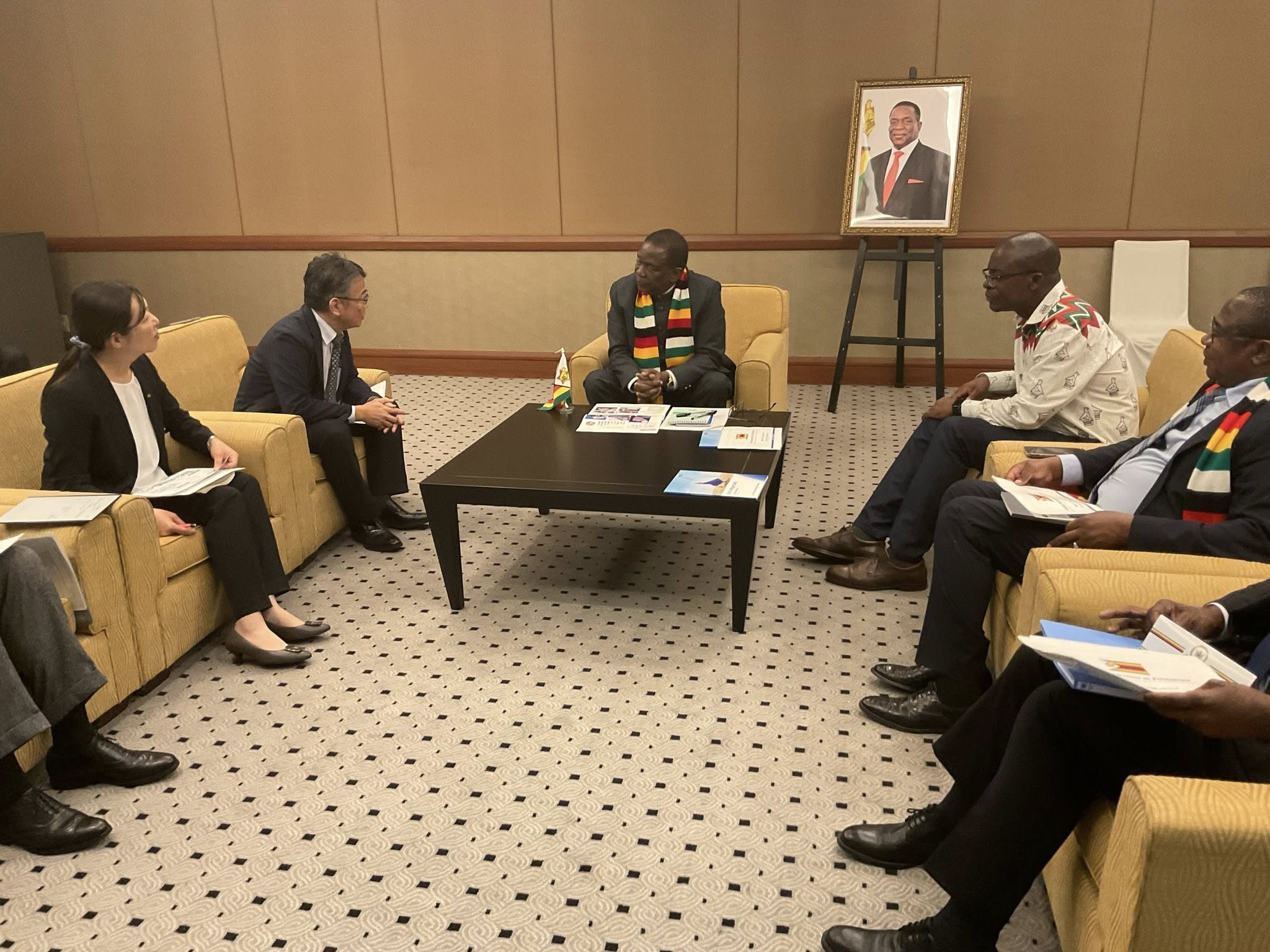 Mnangagwa Engages Toyota Tsusho in Japan, Seeks Direct Investment in Zimbabwe