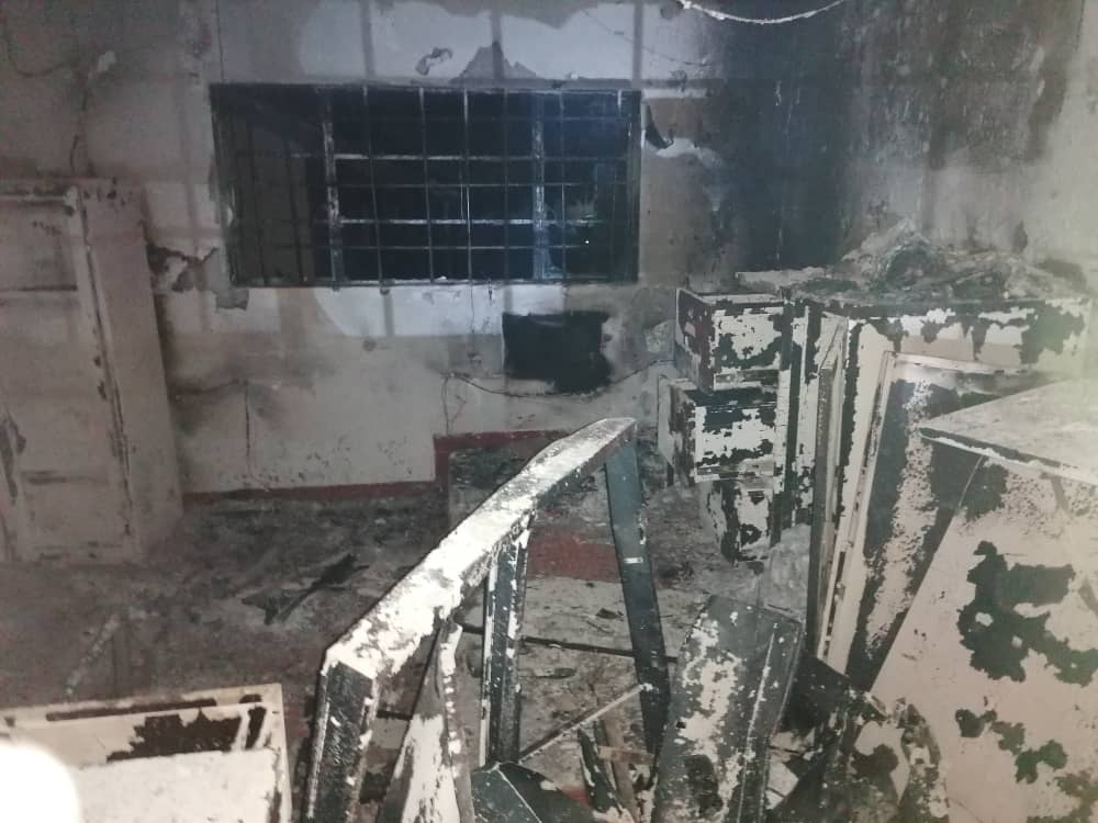 Pictures: Guruve RDC Offices Gutted by Fire in Suspected Arson Attack