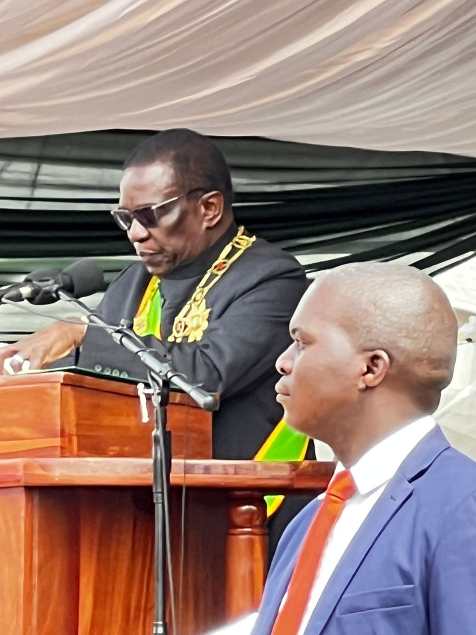 President Honors Traditional Chiefs