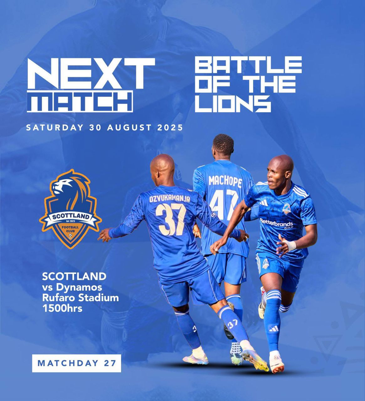 Scottland, Dynamos Set for High-Stakes PSL Showdown at Rufaro