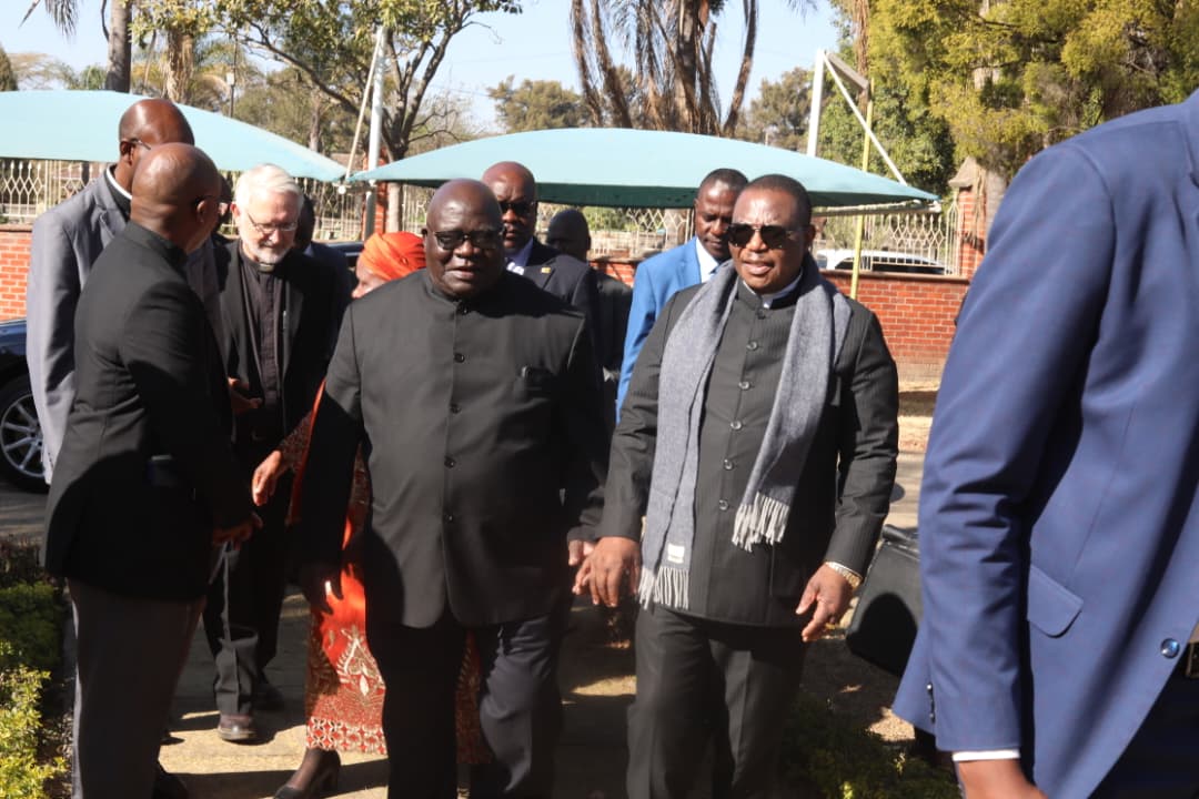VP Chiwenga Graces Academic Opening at Arrupe Jesuit University