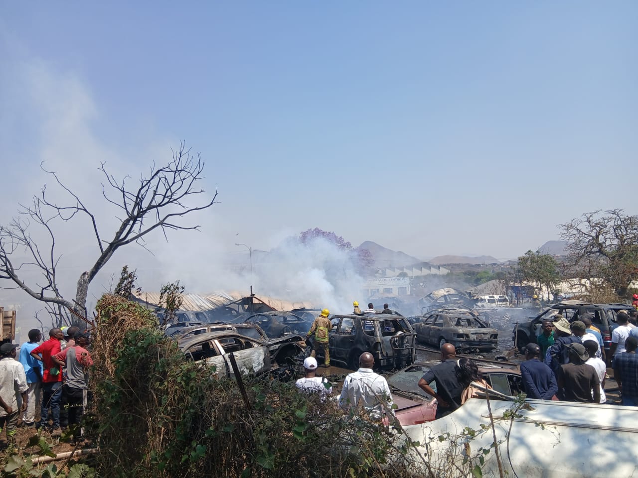 Fire Destroys Vehicles at Mutare Garage