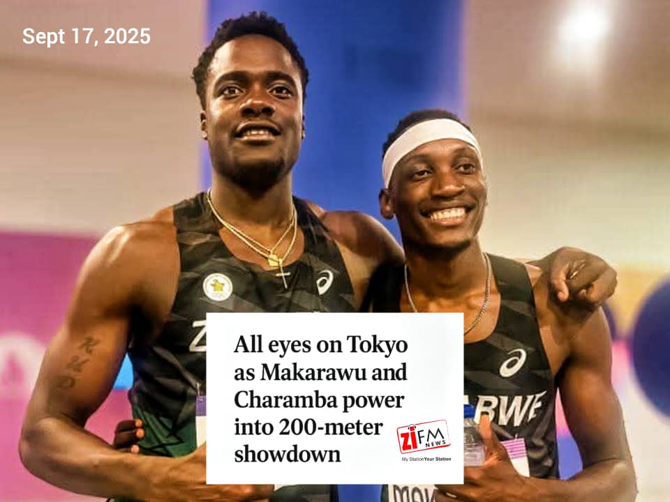 Zimbabwe’s Sprint Duo Ready to Light Up Tokyo in 200m Showdown