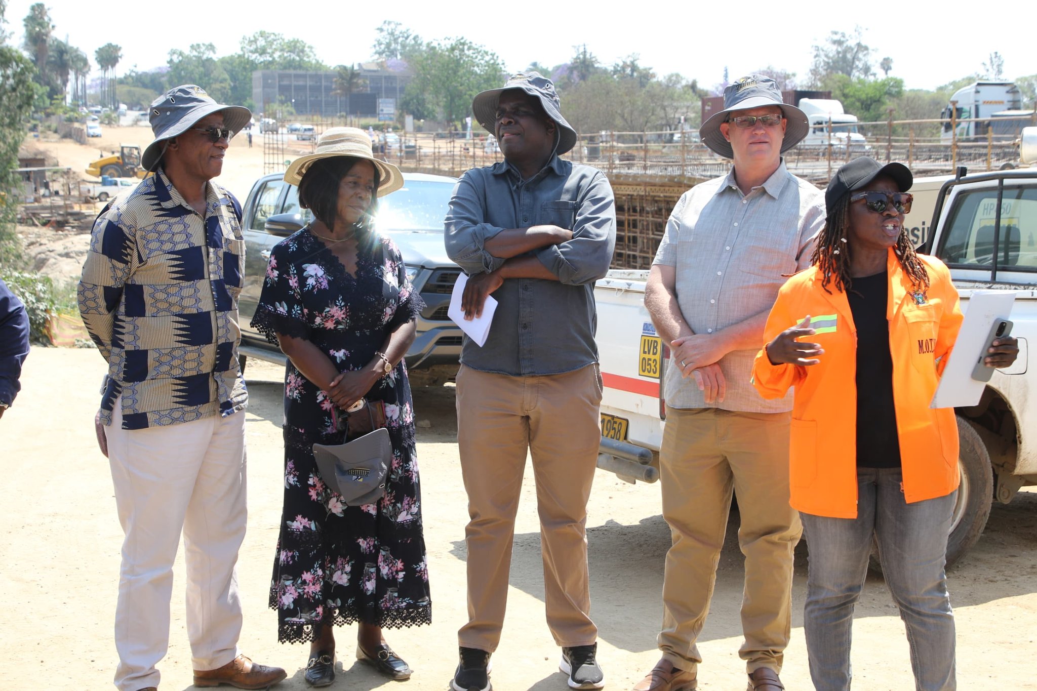 Minister Sacco Inspects Progress on Harare–Masvingo–Beitbridge Highway Project