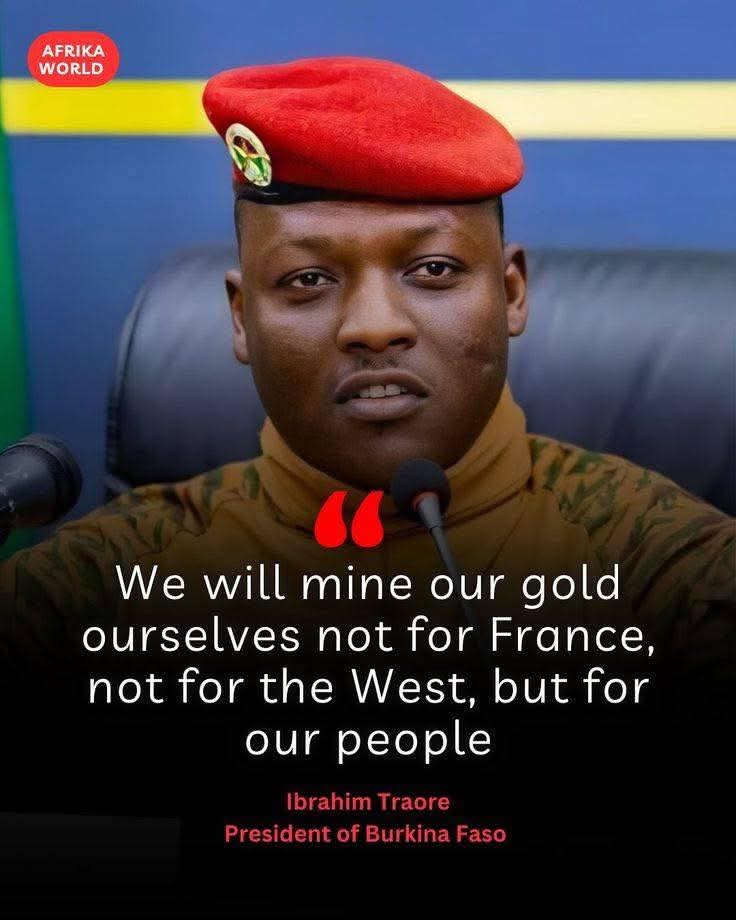 Burkina Faso Reaps $18 Billion in Gold Revenue Under Ibrahim Traoré’s Leadership