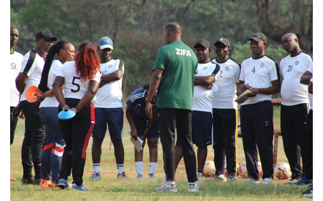 ZIFA Hosts CAF C Refresher Course to Boost Coaching Standards