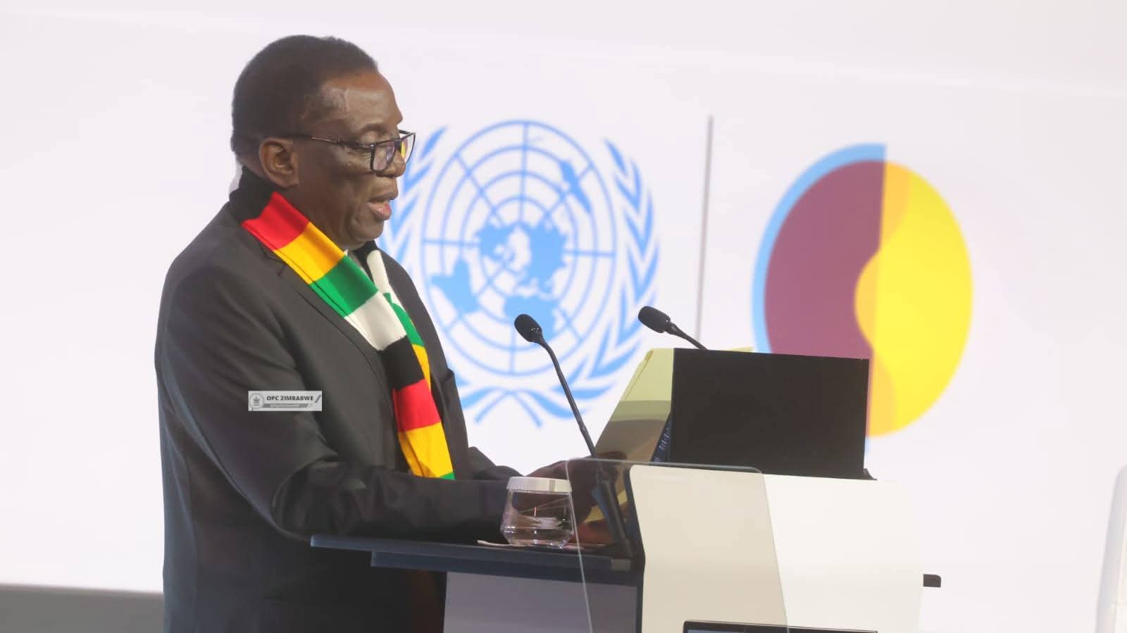 President Mnangagwa Highlights Poverty Reduction and Social Development Gains at World Summit