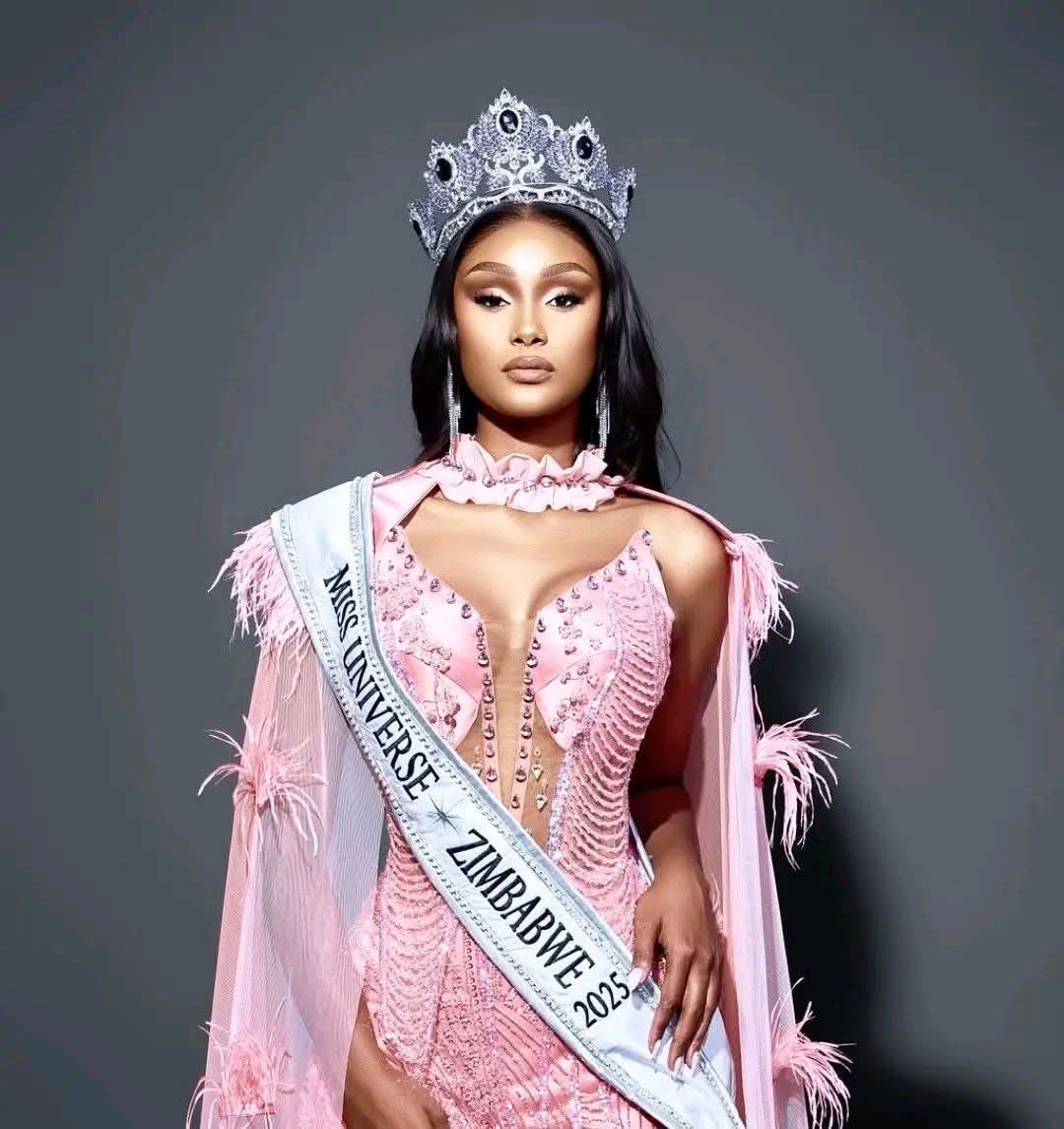 Miss Zimbabwe Lyshanda Moyas Turns Heads And Ignites Social Media Storm