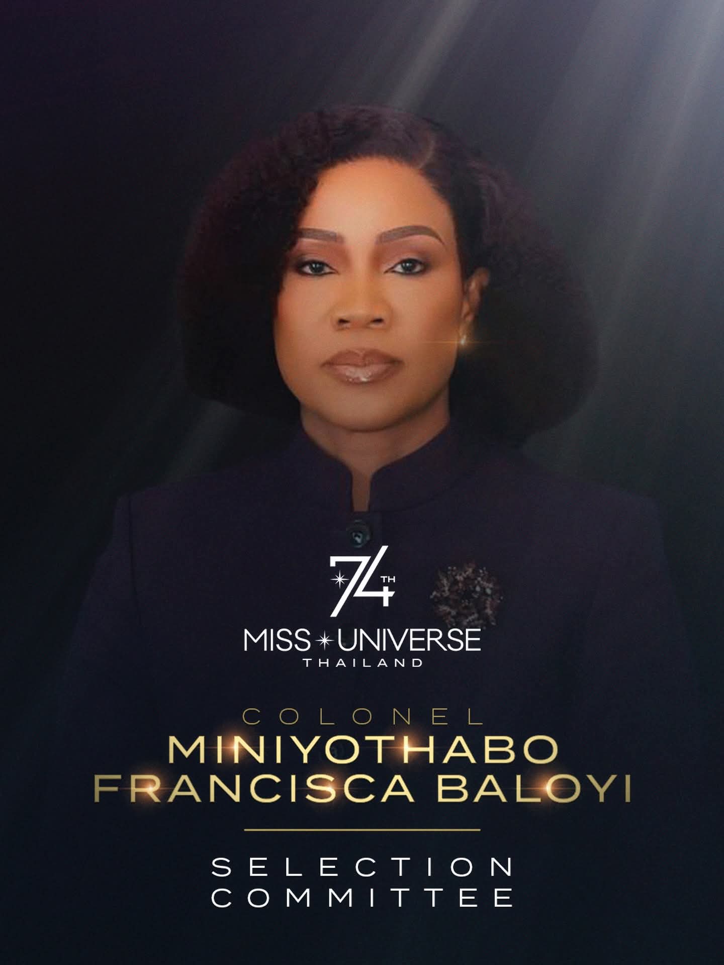  Colonel Baloyi-Chiwenga Appointed Judge for Miss Universe 2025