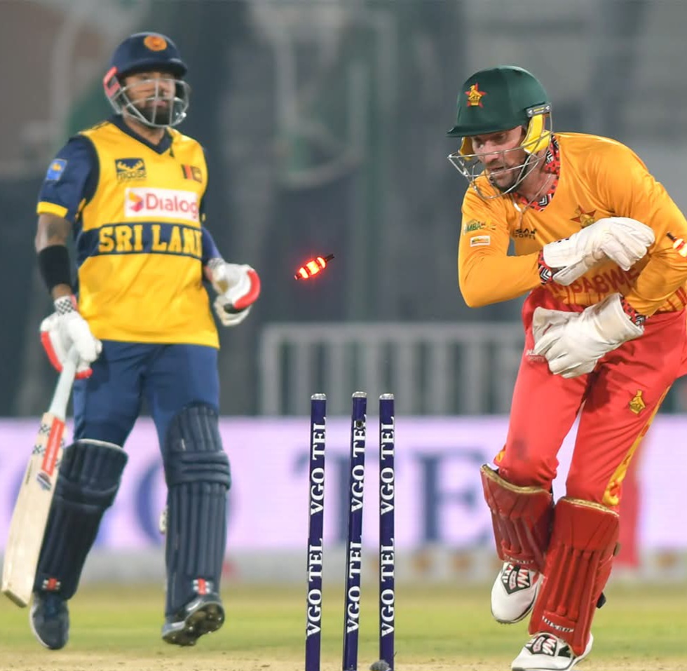 Zimbabwe suffer heavy defeat as Sri Lanka revive Tri-Series hopes