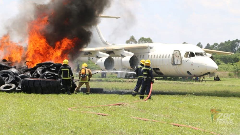 ACZ Stages Emergency Crash Drill to Test Airport Disaster Readiness