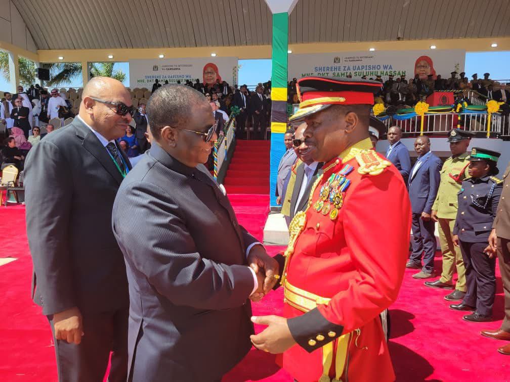 VP Chiwenga Attends Tanzanian President’s Inauguration: Calls for Peace and Unity in Africa