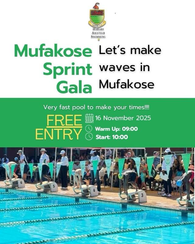 Mayor Mafume to Grace Mufakose Developmental Swimming Gala