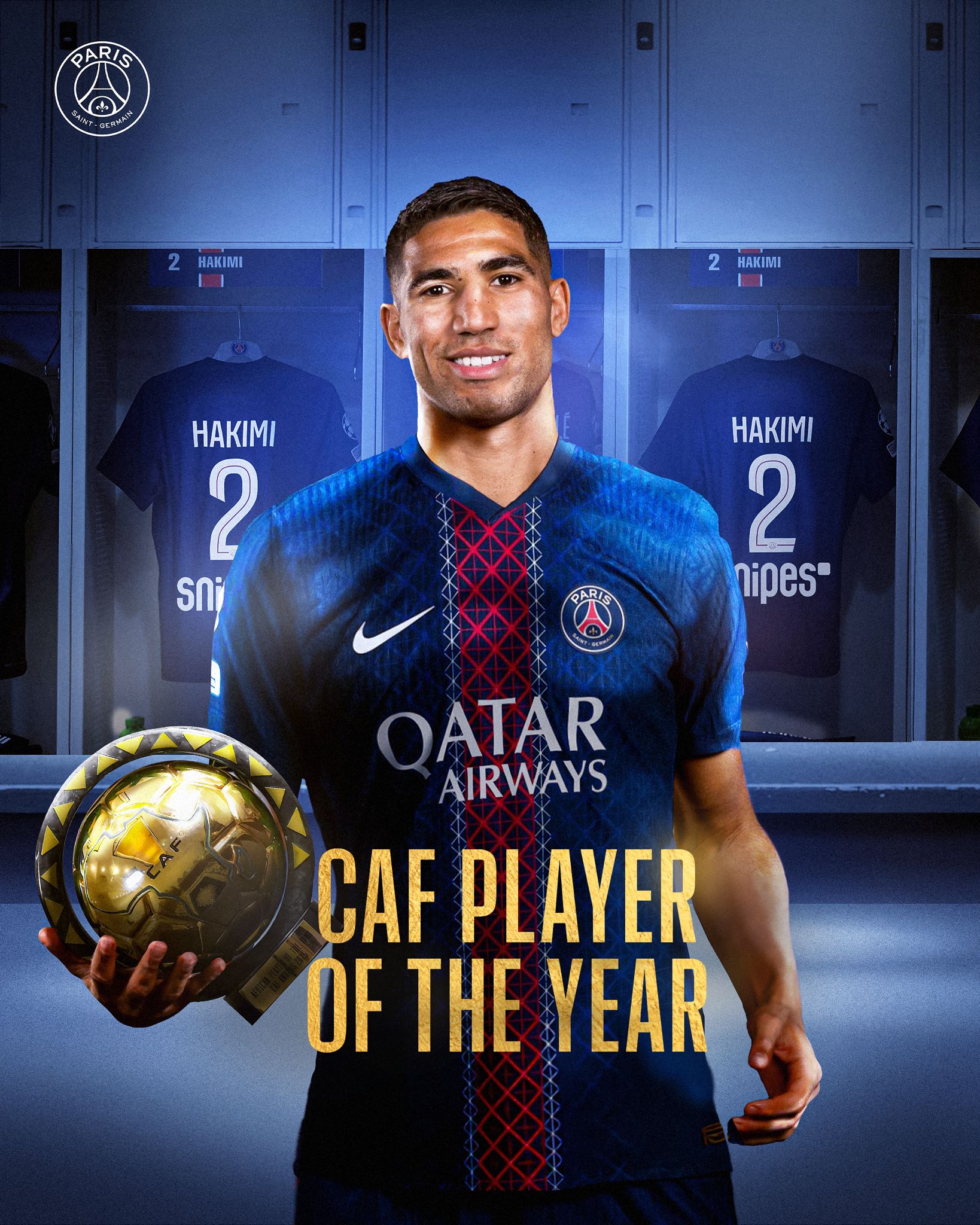 CAF Unveils 2025 Award Winners, Hakimi and Chebbak Shine in Morocco