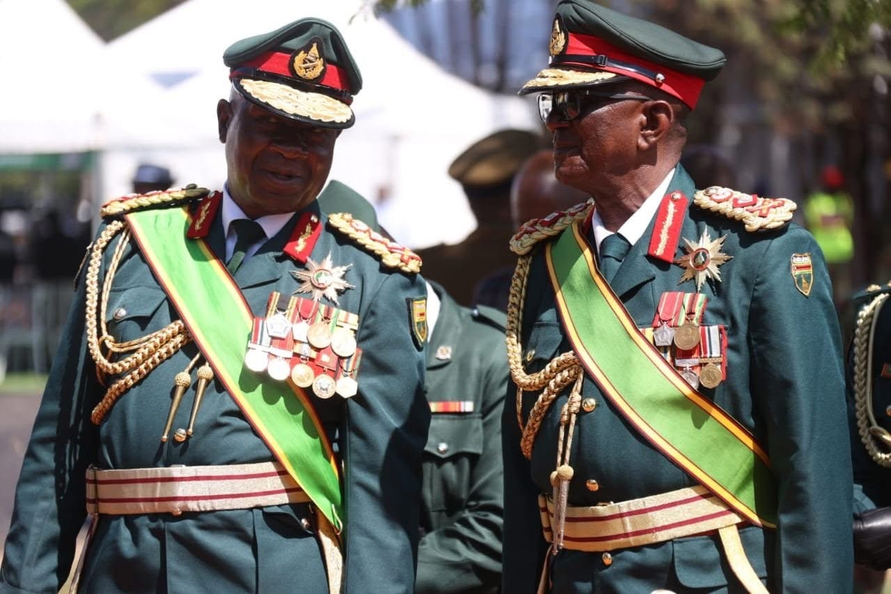 President Mnangagwa Salutes General Sibanda as ZDF Leadership Transitions to General Matatu