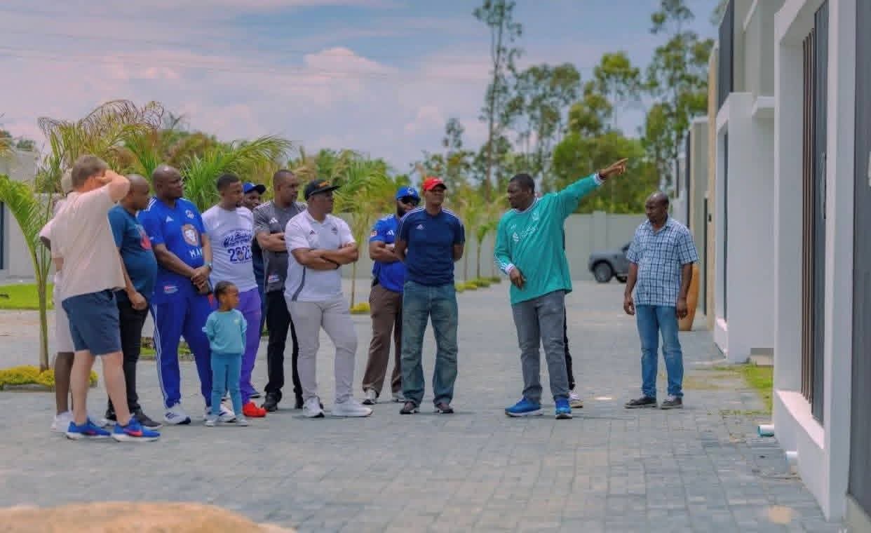 Scottland FC President Tours New Facilities With Incoming Coach Norman Mapeza