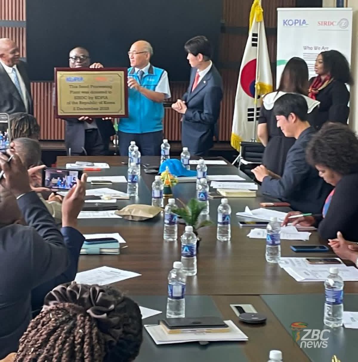 SIRDC Commissions New Drought Tolerant Seed Plant Through South Korea Partnership