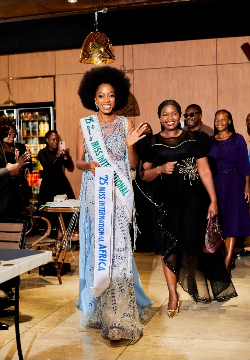 Zimbabwe Honours Miss International First Runner-Up Yollanda Chimbarami