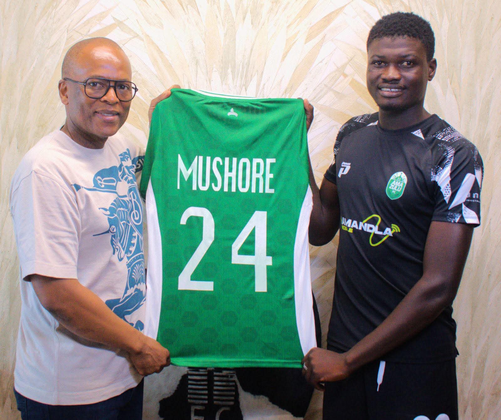 Mason Mushore Unveiled by AmaZulu