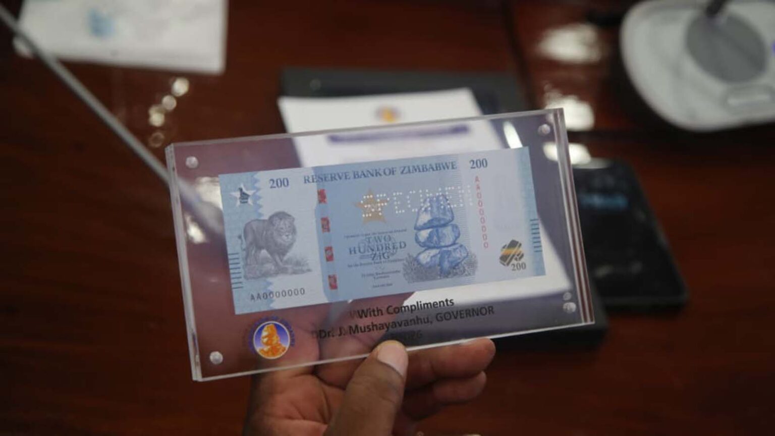 New ZiG notes out in  April as govt unveils bank charges shake-up