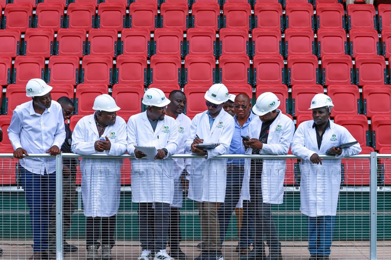 CAF INSPECTS CHAHWANDA STADIUM