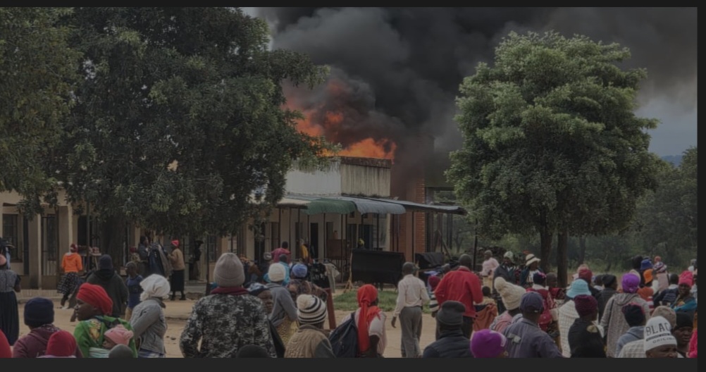 Fire Destroys Shop at Chakaza Shopping Centre in Mutare